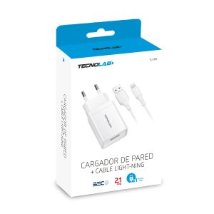 Cargador tecnolab salida usb